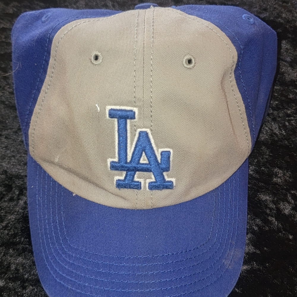 Men's Blue and Gray Baseball Cap